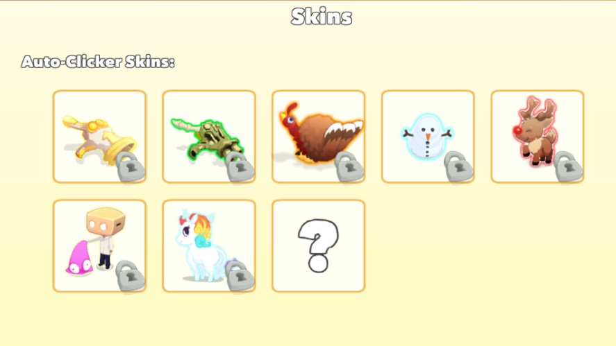 Auto Clicker Skins