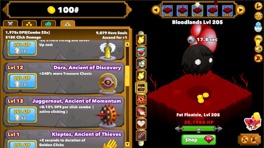 Clicker Heroes Prestige Layers