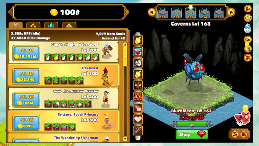 Gameplay Mechanics of Clicker Heroes