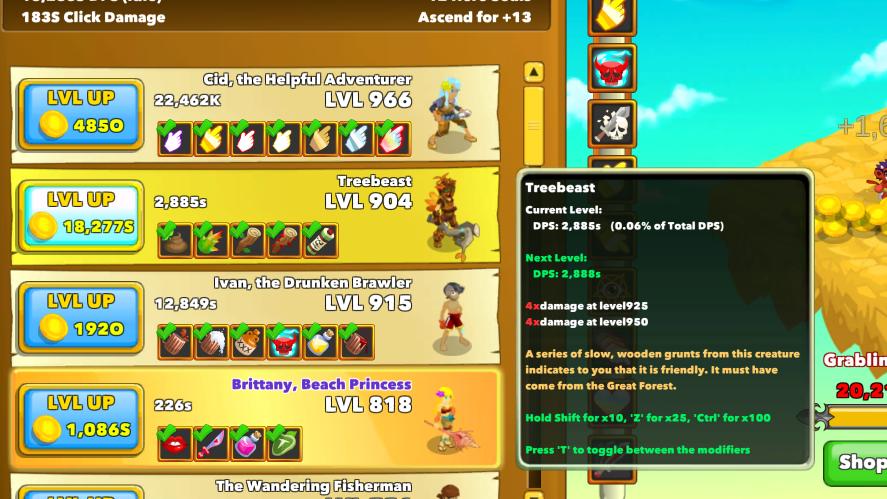 Hero Damage Multipliers