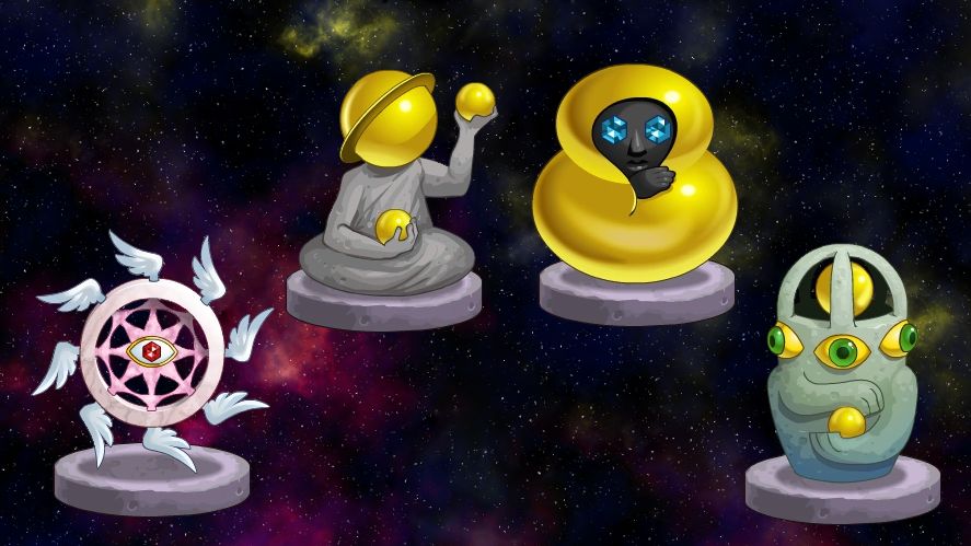 Mimzee, Pluto, Mammon, and Fortuna