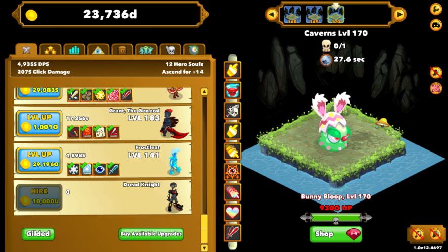 Boss Monsters in Clicker Heroes