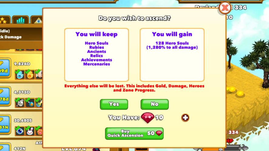 The Ascension Popup