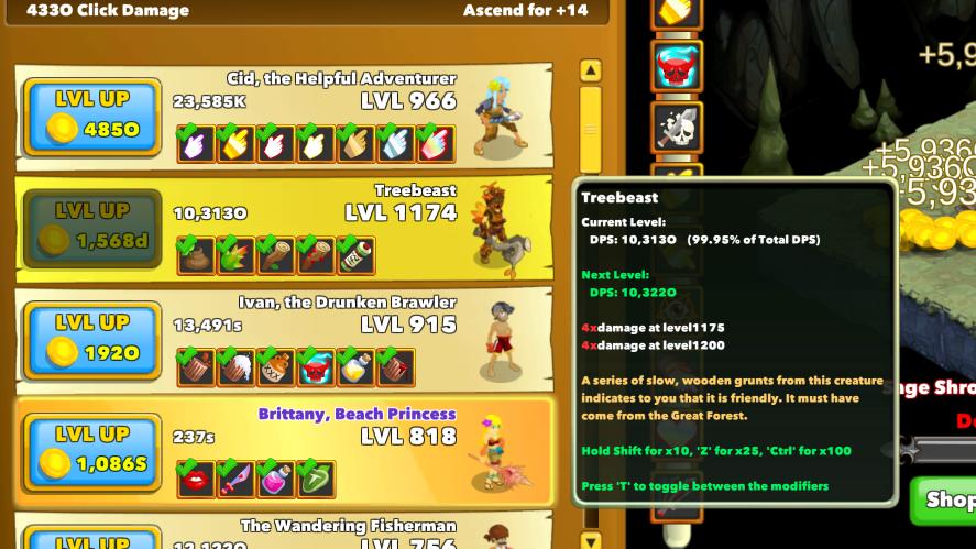 Treebeast - one of the hero in the Power 5