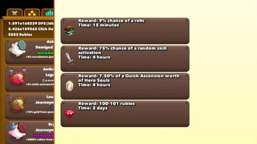 A mercenary quest to earn Hero Souls