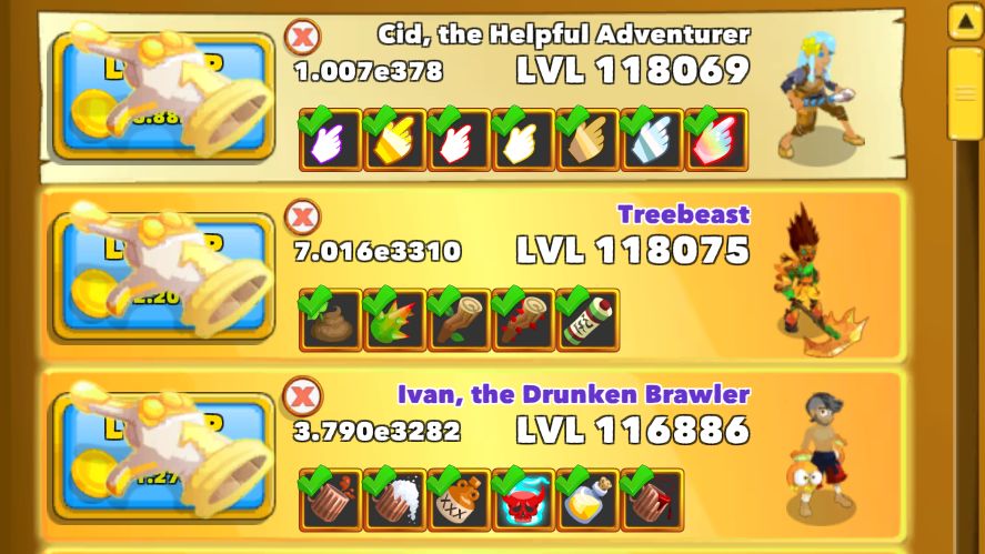 Using Auto Clickers to level heroes automatically