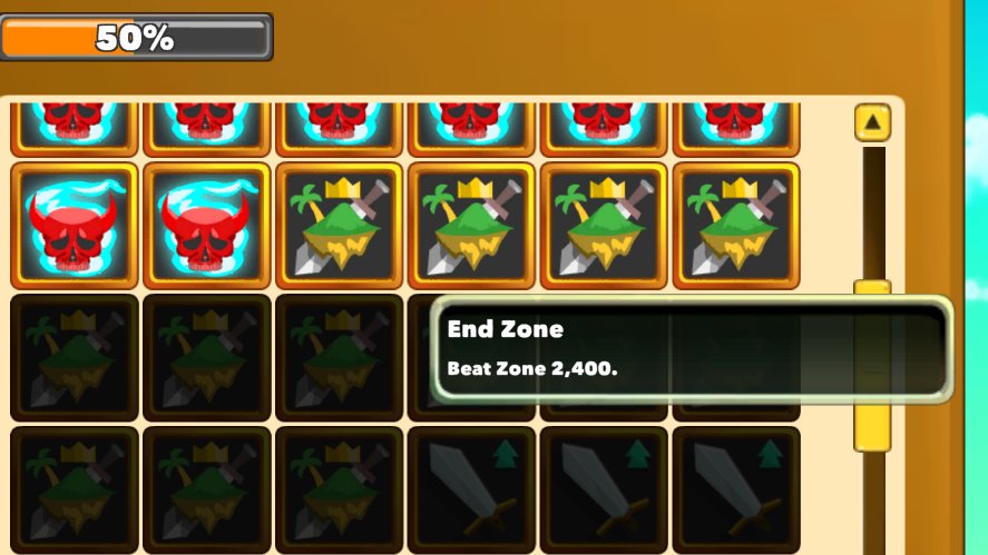 A Clicker Heroes achievement to reach zone 2400
