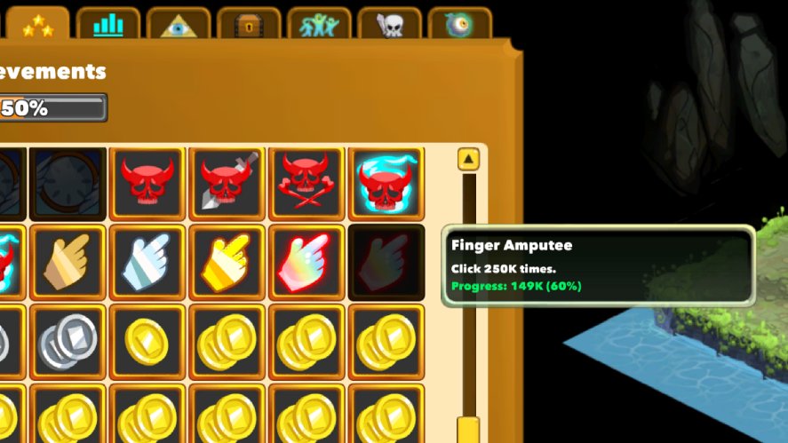 Choosing play style affects your Clicker Heroes achievements gain