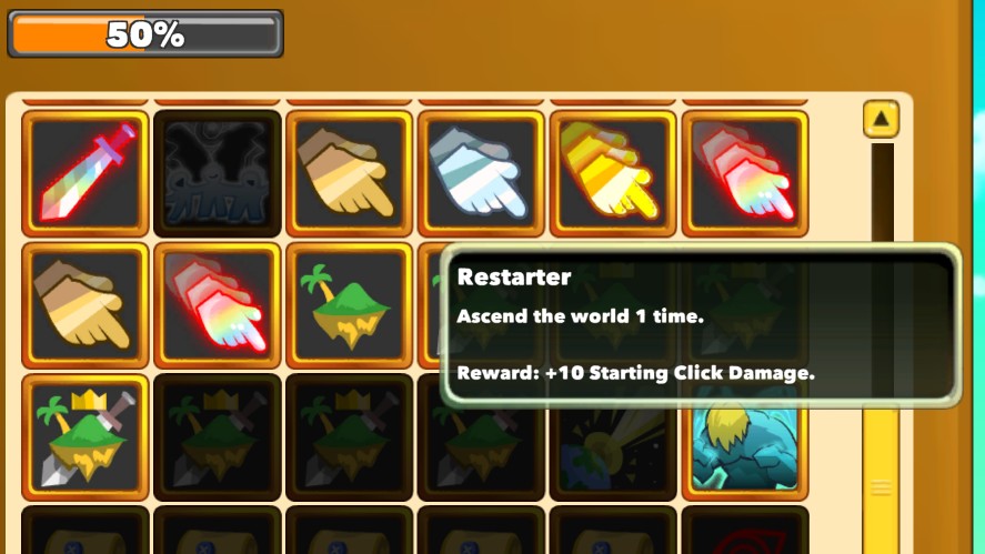 The first ascension achievement