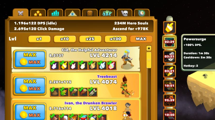 Using Powersurge while still in idle mode