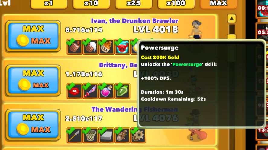 Ivan and his Powersurge skill