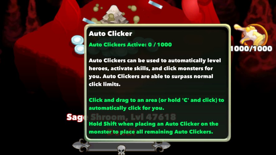 Auto Clickers in Clicker Heroes