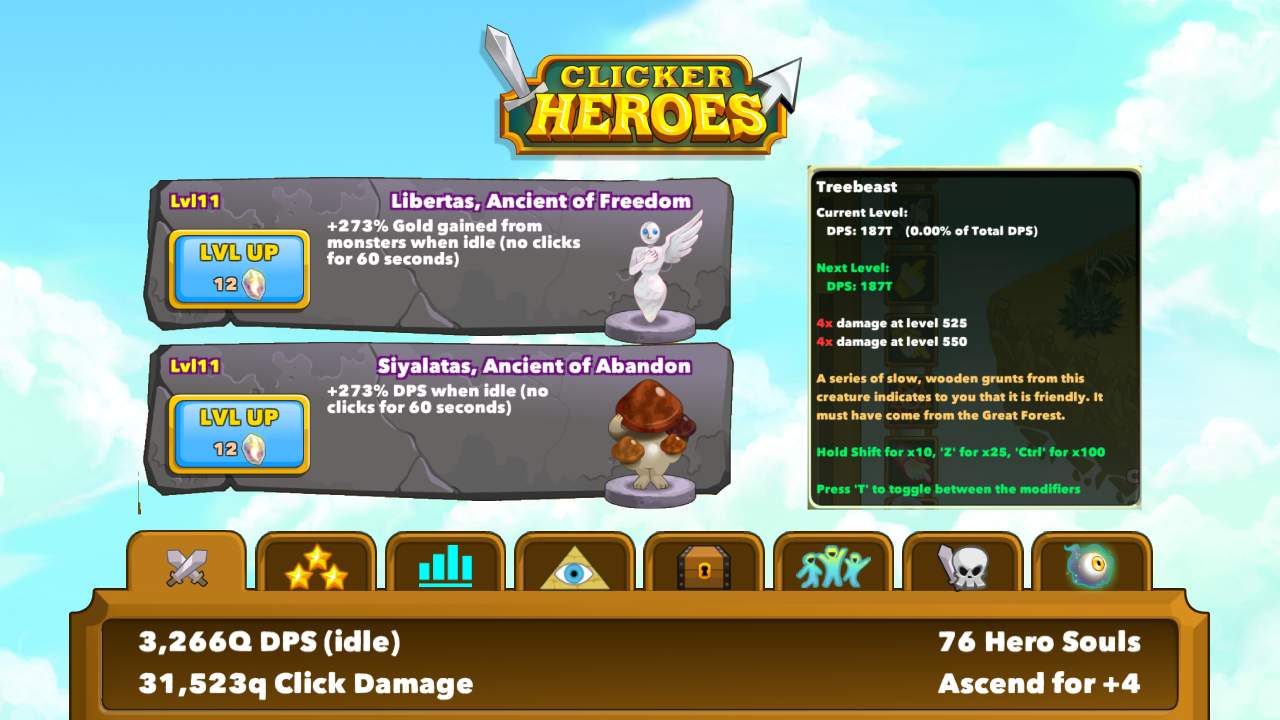 Clicker Heroes Idle DPS The Ultimate Guide