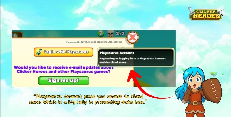Playsaurus Account