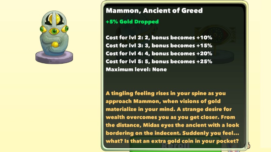 The Mammon Ancient