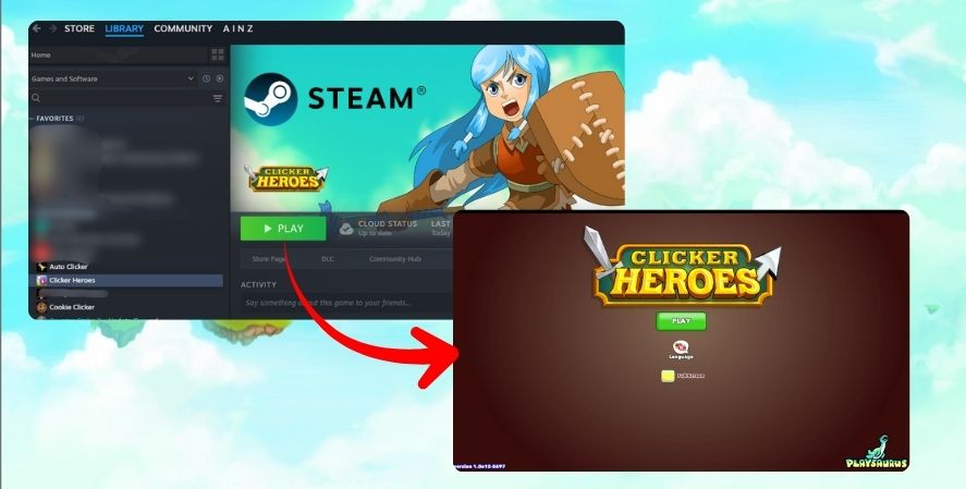 Playsaurus Account