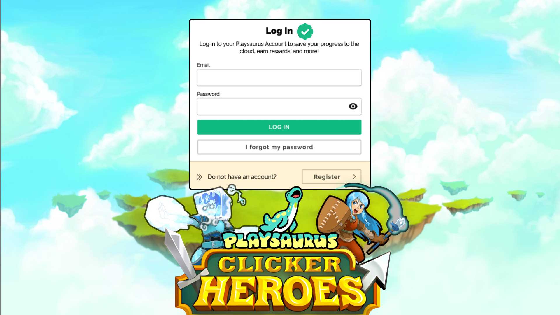 Playsaurus Account
