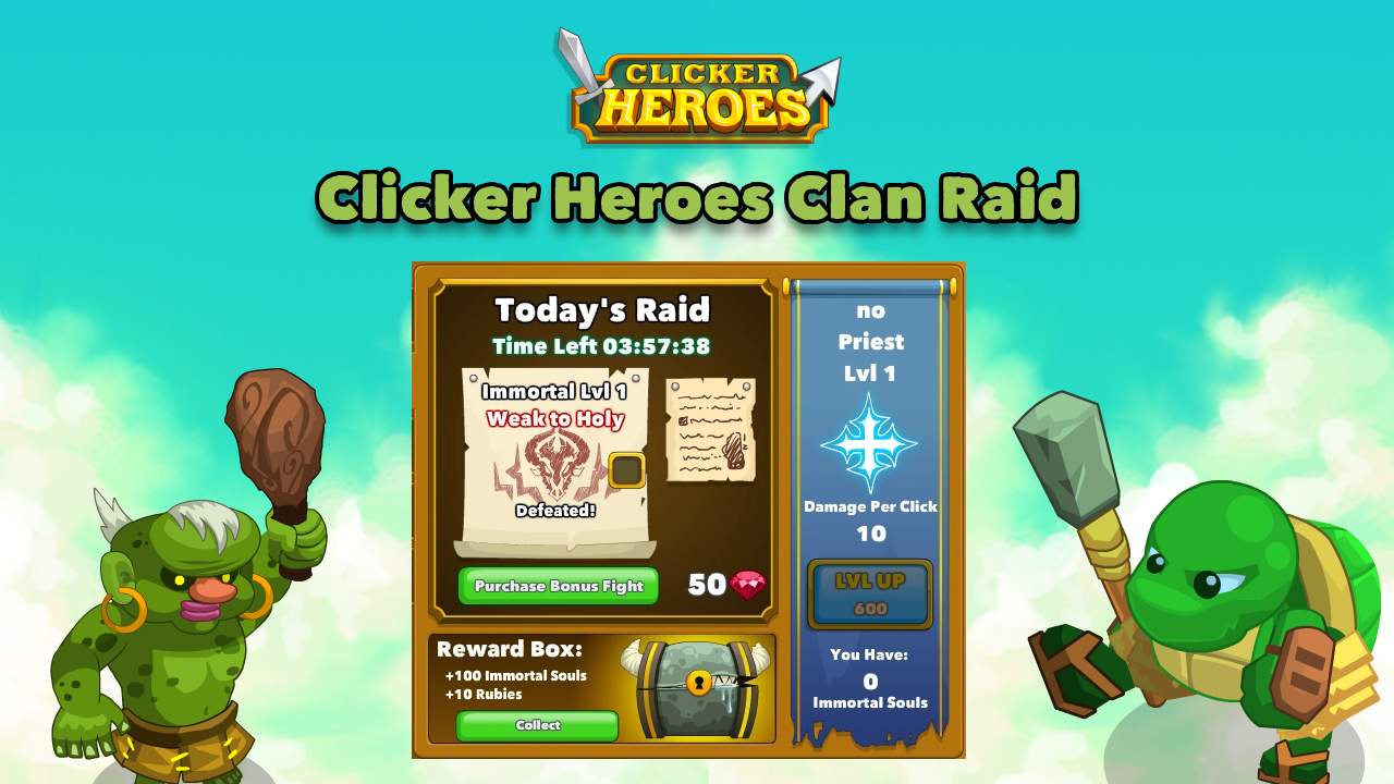 Clicker Heroes Clan Raid What You Need to Know