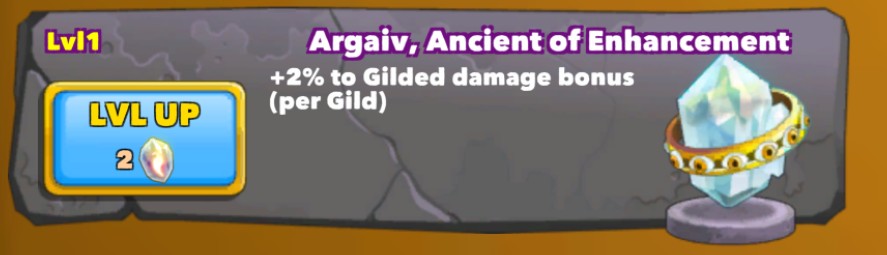 Argaiv, Ancient of Enhancement