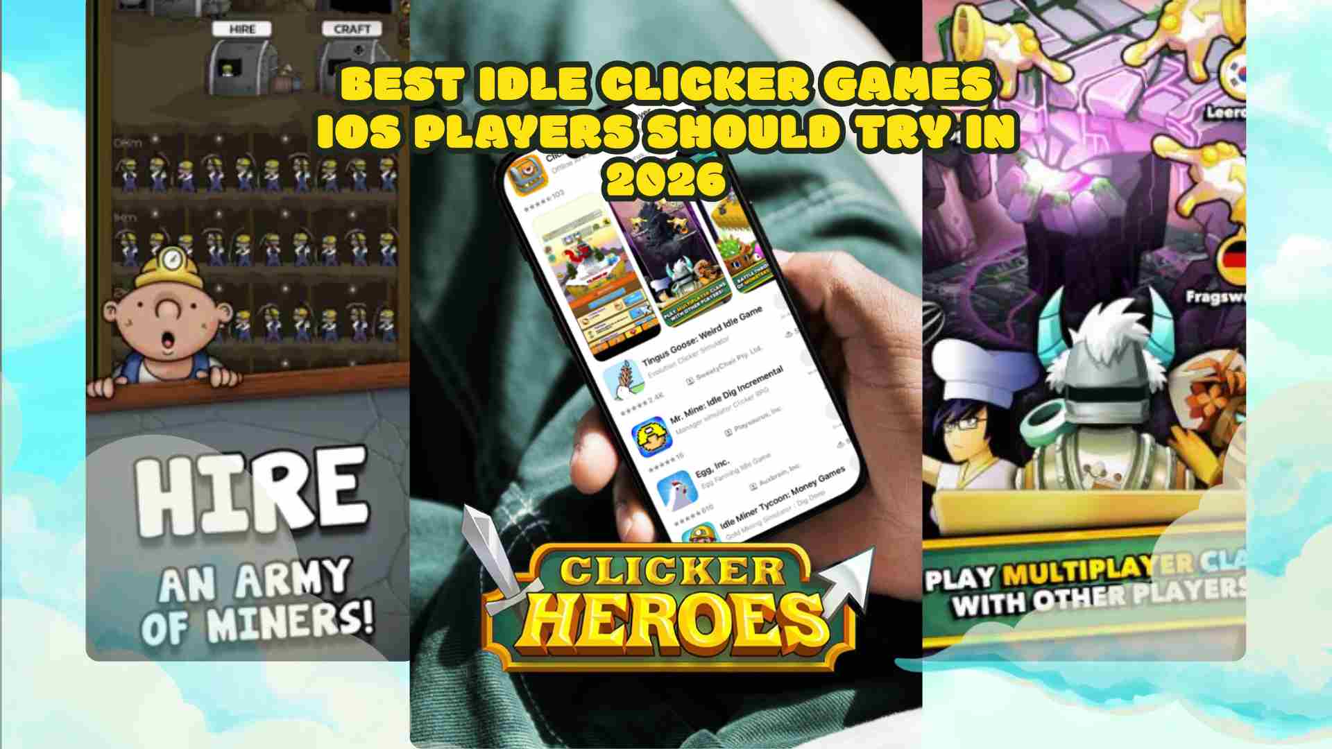 best idle clicker games ios
