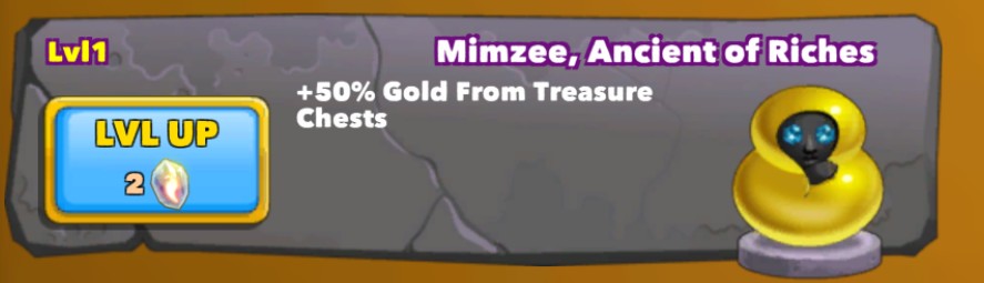 Mimzee, Ancient of Riches
