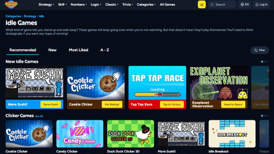 Coolmath Games website