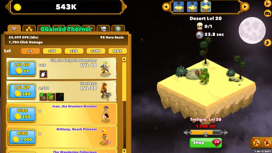 Upgrading Treebeast to fight bosses