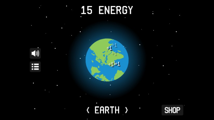 Planet Clicker gameplay